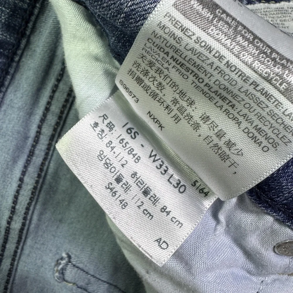 Signature Levi Strauss Jeans Womens 16S Blue Mid Rise Bootcut Denim Medium Wash